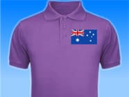 Australienflagge-Poloshirt