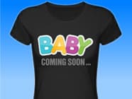 Baby-Coming-Soon-Schwangerschaftsshirt