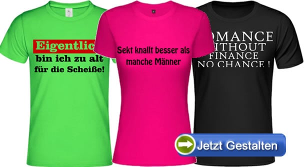 Bedruckte-witze-TShirts