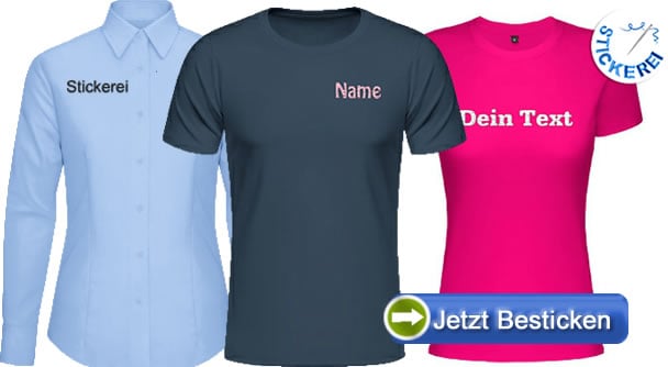 Bestickte-Shirts