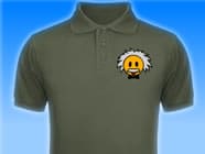 Einstein-Smiley-Poloshirt