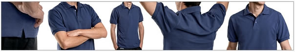 Herren-Shirt-details