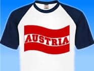 Oesterreich-Flaggenshirt