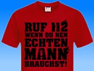 Ruf-112-an-Feuerwehr-Shirt