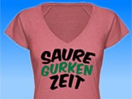 Saure-Gurkenzeit-Schwangershirt