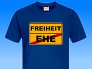 Scheidung-Freiheit-Ehe-Shirt