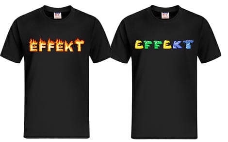 Shirts-mit-Texteffekt