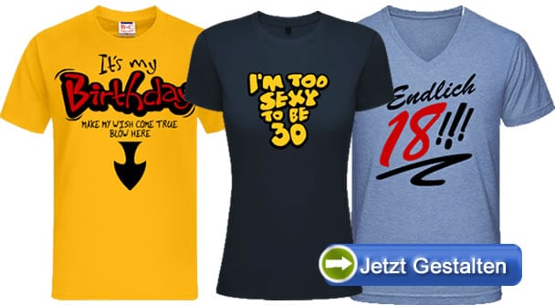 Shirts-zum-Geburtstag