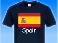 Spanien-Flagge-Shirt