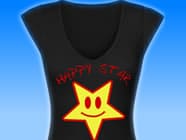 Sternsmiley-Damentop