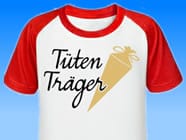 Tueten-Traeger-Einschulung-T-Shirt