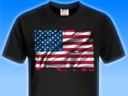 USA-Flaggenshirt