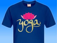 Yoga-Bluete-Shirt
