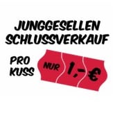 junggesellen-schlussverkauf-kuss-1euro