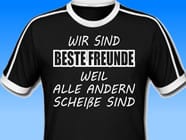 maner-kontrast-shirt-schwarz-friendsmotiv-weiss